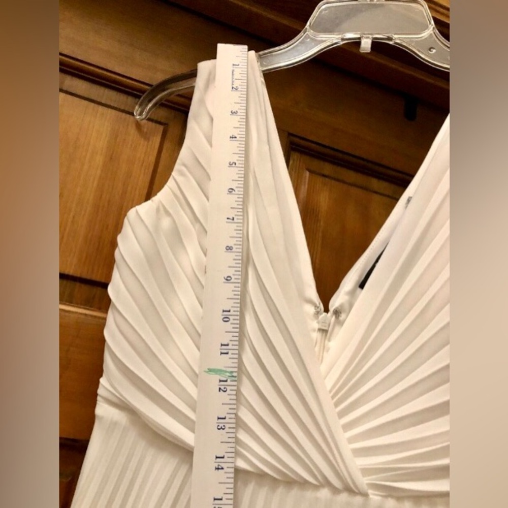 BHLDN Badgley Mischa Sloane pleated Wedding Dress - Picture 9 of 14